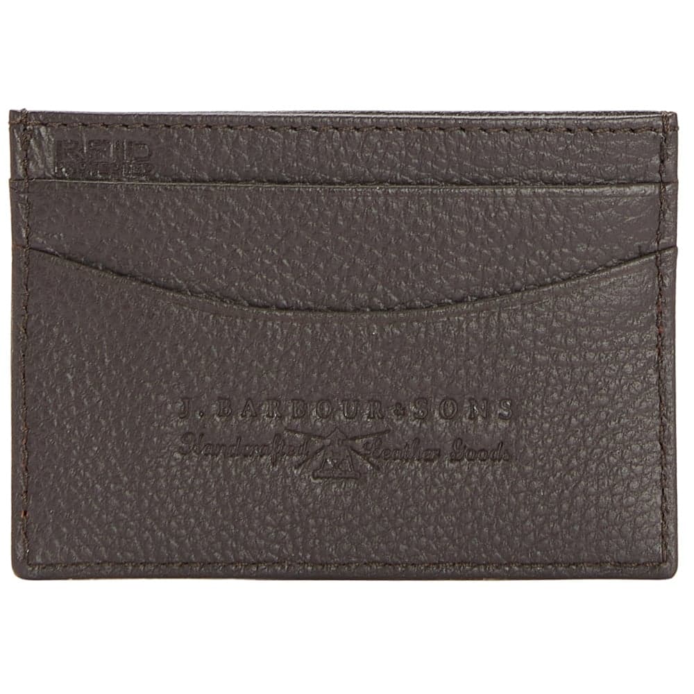 M's Amble Leather Card Holder Dark Brown, view: 1
