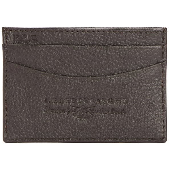 M's Amble Leather Card Holder Dark Brown, view: 1