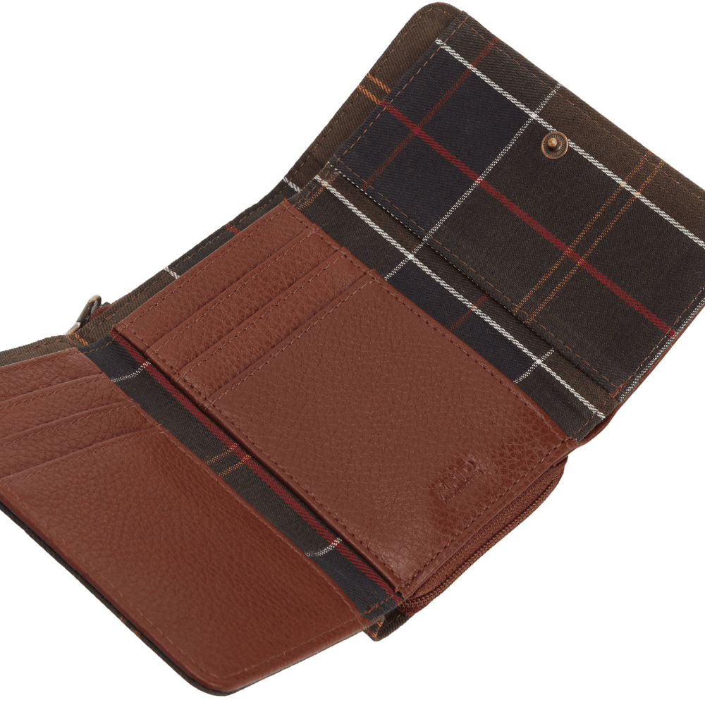 W's Rosa Leather French Purse Brown/Classic, view: 2