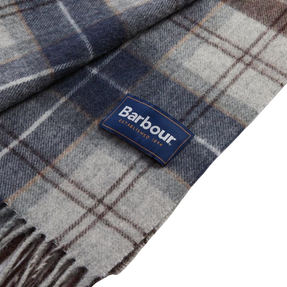 Brack Patchwork Tartan Scarf Midnight Oak Tartan, view: 4