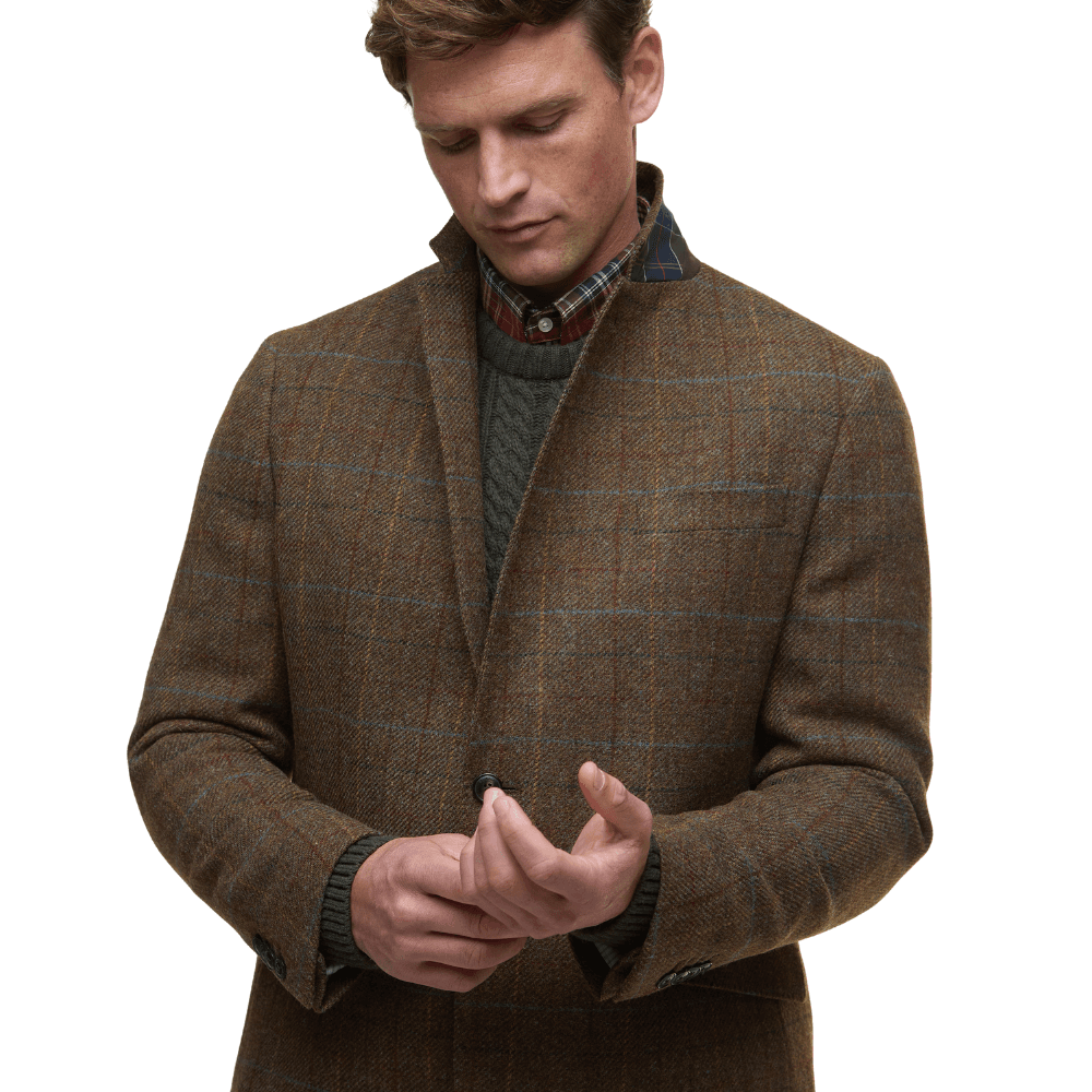 M's Sullivan Moons Check Blazer Brown, view: 3