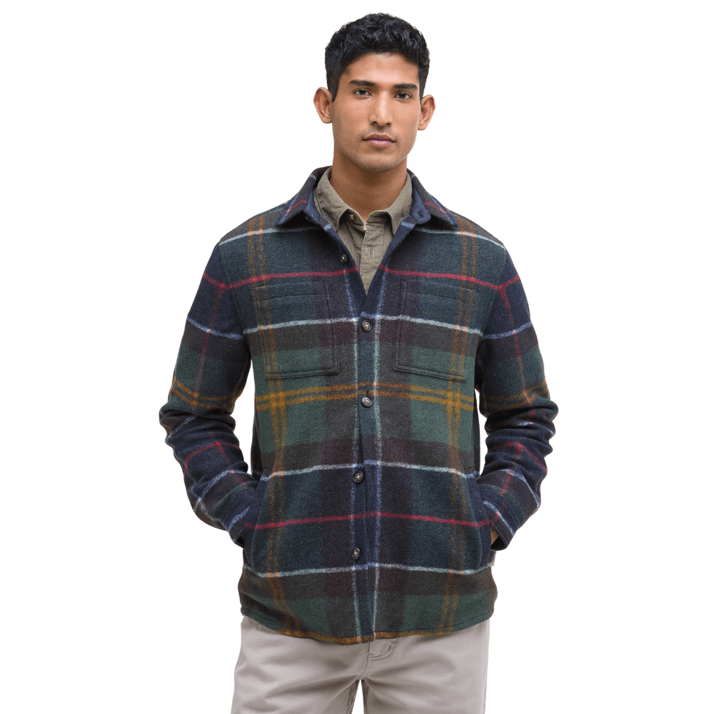 M's Chapter Tailored Check Overshirt Classic Tartan, view: 1