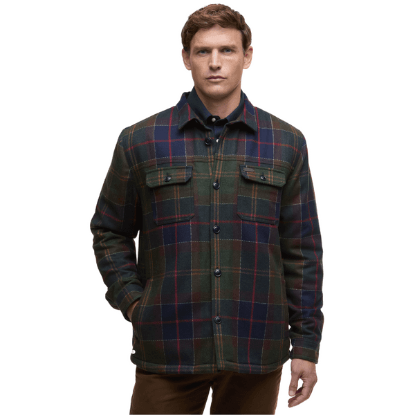 M's Willberry Regular Brushed Check Overshirt Classic Tartan, view: 1