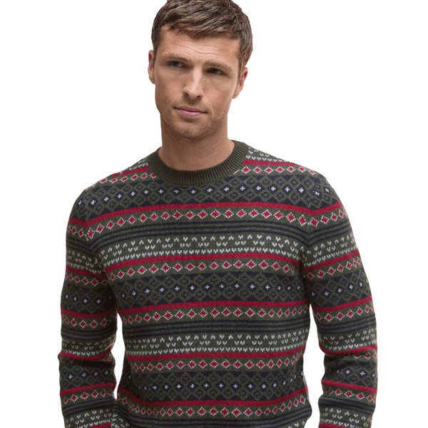 M's Easdale Fair Isle Crew Neck Sweater Duffle Bag, view: 3