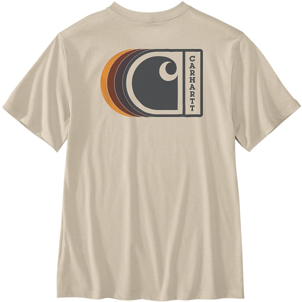Carhartt M's C Graphic T-Shirt S/S Oat Milk, view: 1