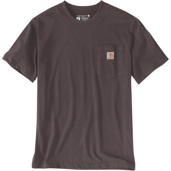Carhartt M's K87 Pocket S/S T-Shirt Dark Sepia, view: 0
