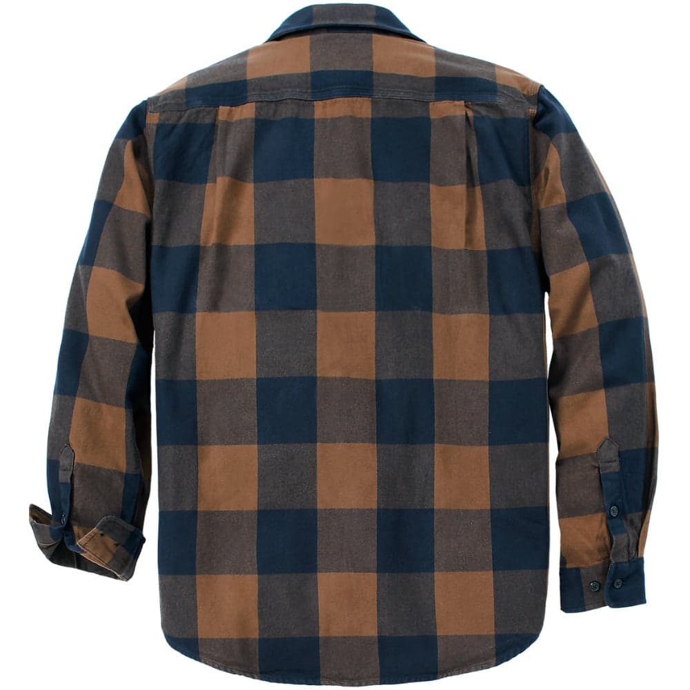 Carhartt M's Long-Sleeve Plaid Shirt Red Duck, view: 1