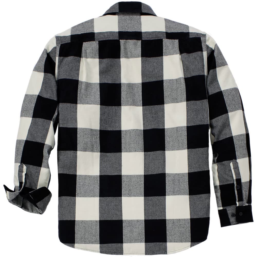 Carhartt M's Long-Sleeve Plaid Shirt Oat Milk, view: 1