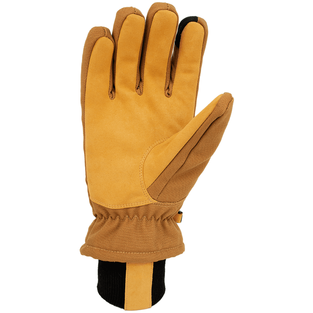 Carhartt M's Touch-Sensitive Knit Cuff Glove Carhartt® Brown, view: 1