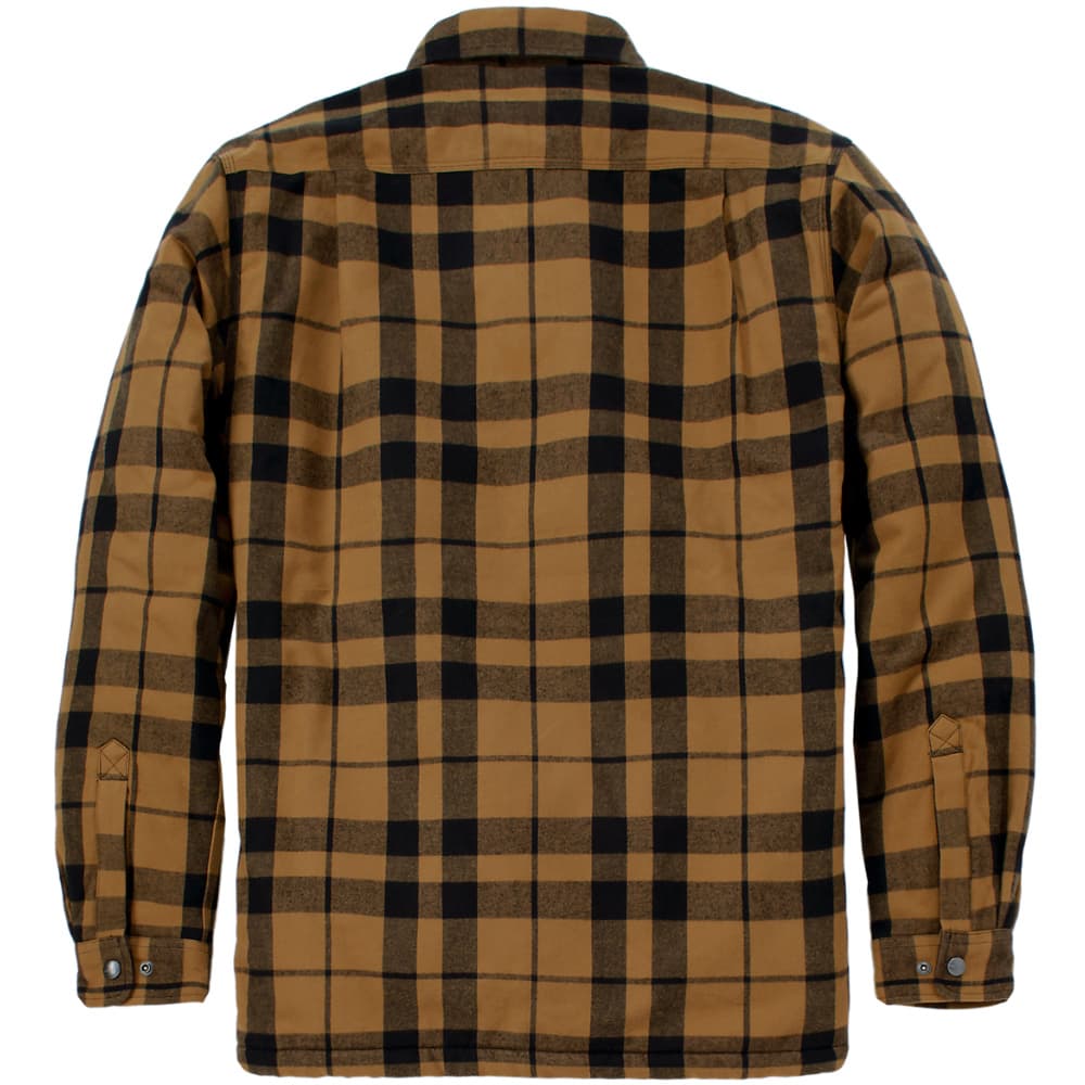 Carhartt M's Flannel Sherpa-Lined Shirt Jacket Carhartt® Brown, view: 1