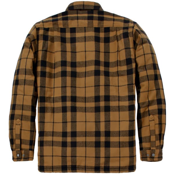 Carhartt M's Flannel Sherpa-Lined Shirt Jacket Carhartt® Brown, view: 1