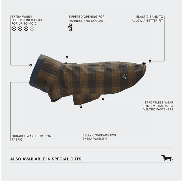 Brooklyn Winter Coat Waxed size 2 Tartan, view: 4