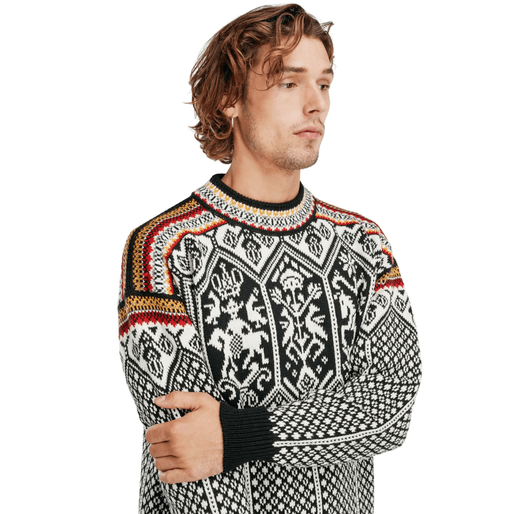 M's 1994 Sweater Black Mustard Offwhite, view: 4