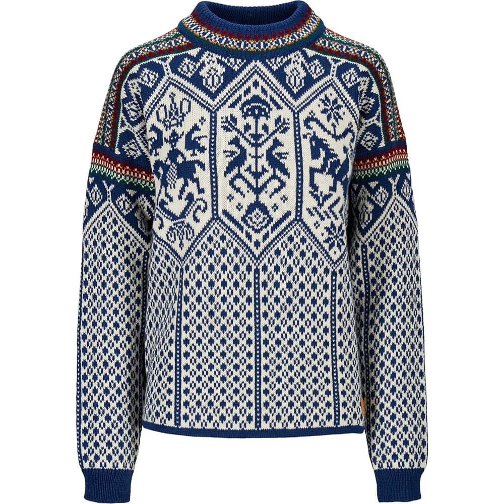 Indigo Offwhite Mustard