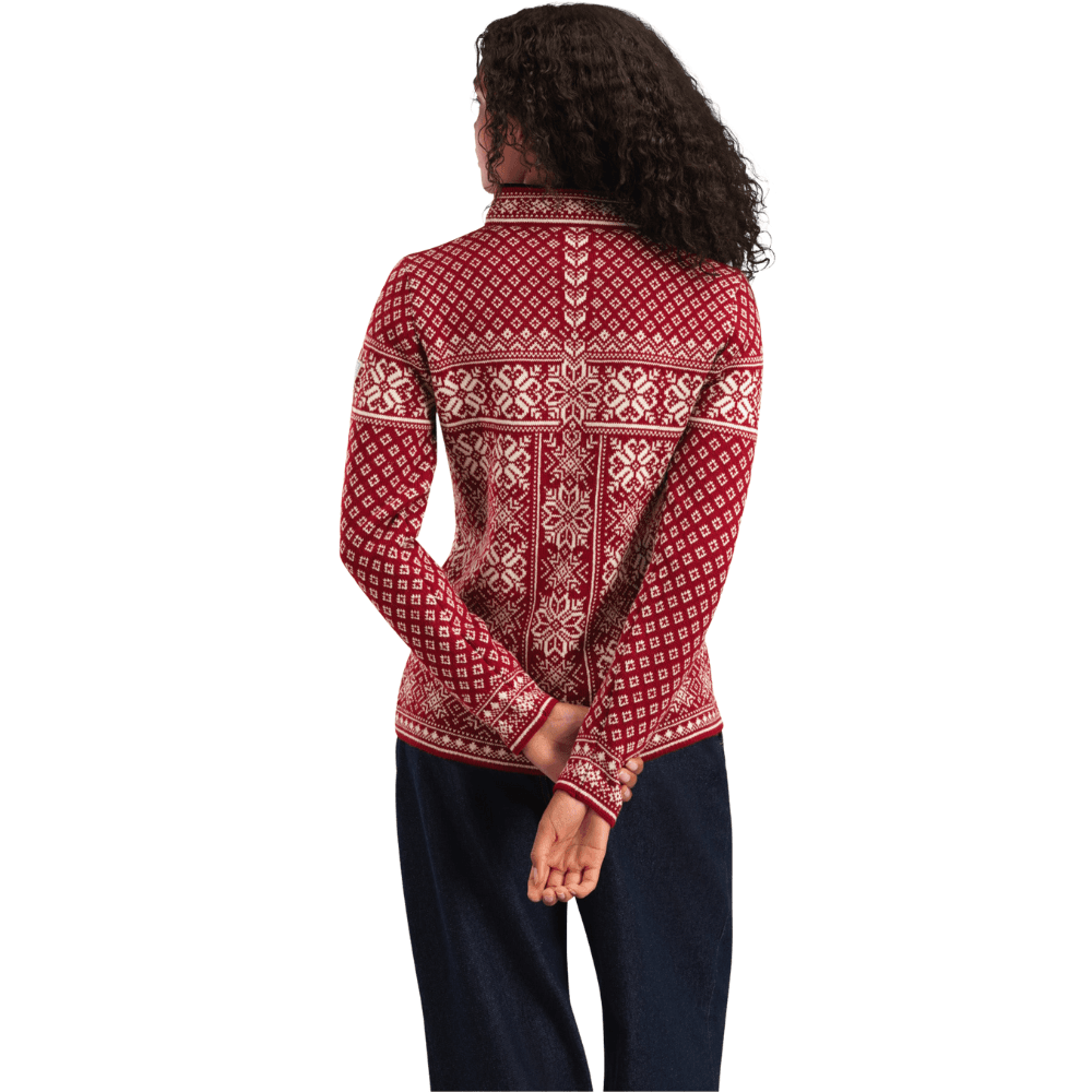 W's Peace Fem Sweater Redrose Offwhite, view: 1