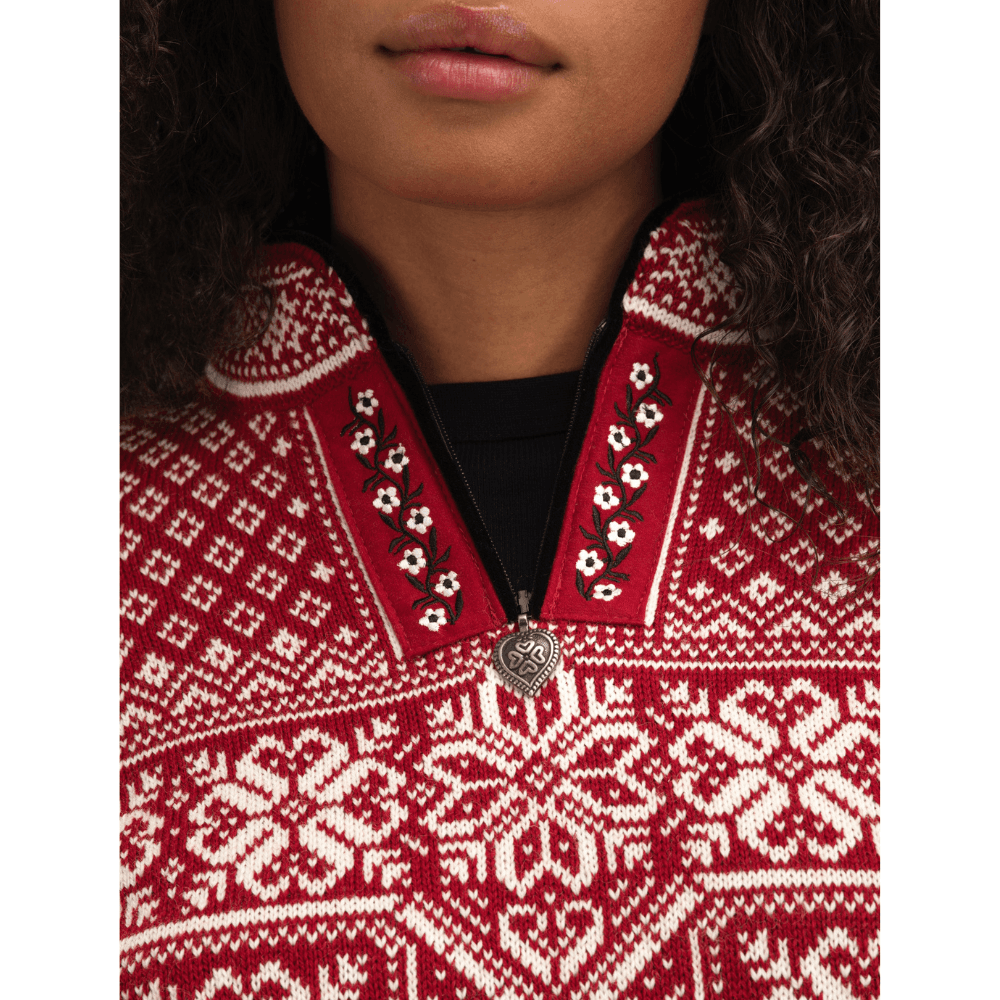 W's Peace Fem Sweater Redrose Offwhite, view: 5