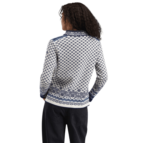 W's Solfrid Fem Jacket Offwhite Electricstorm Navy, view: 2