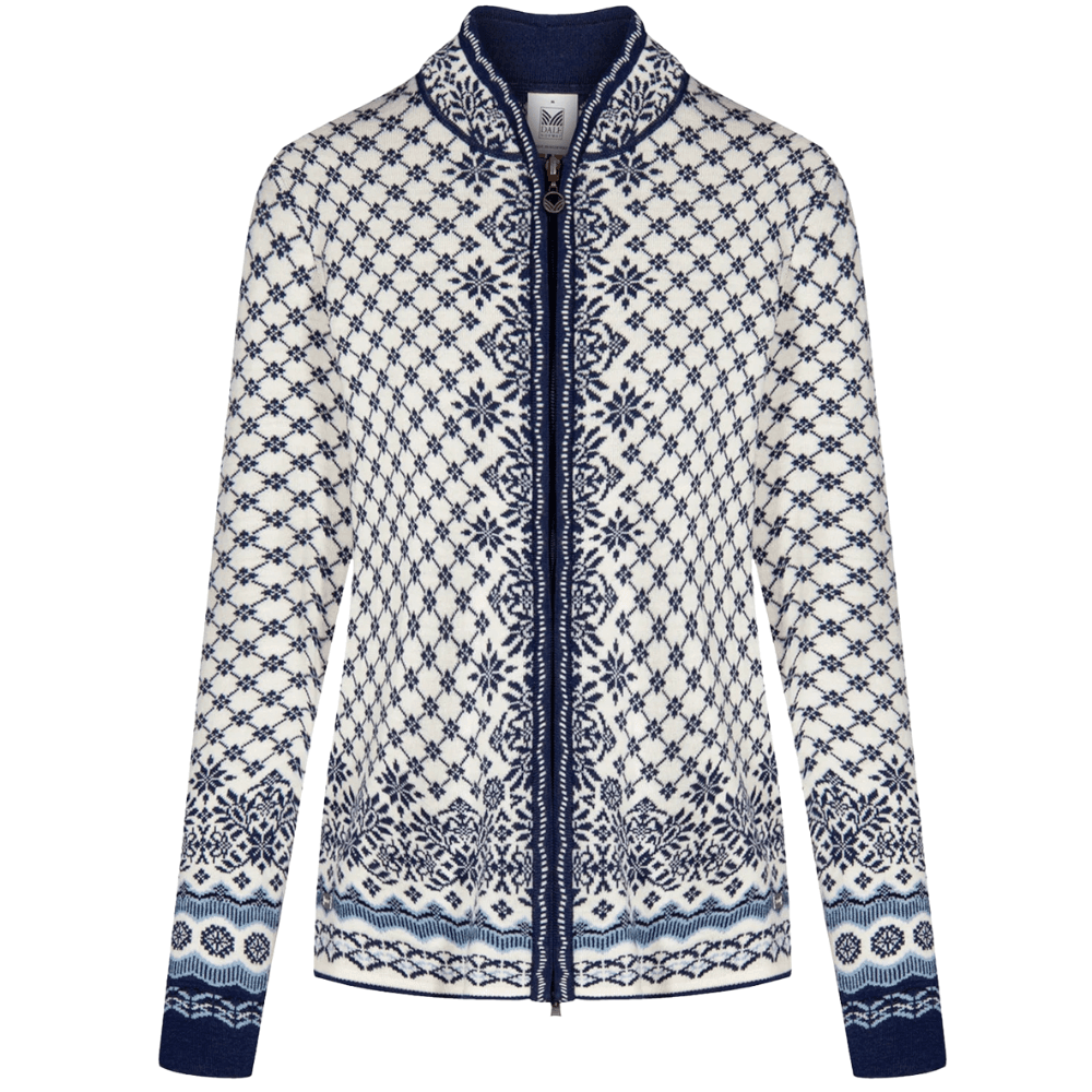 W's Solfrid Fem Jacket Offwhite Electricstorm Navy, view: 0