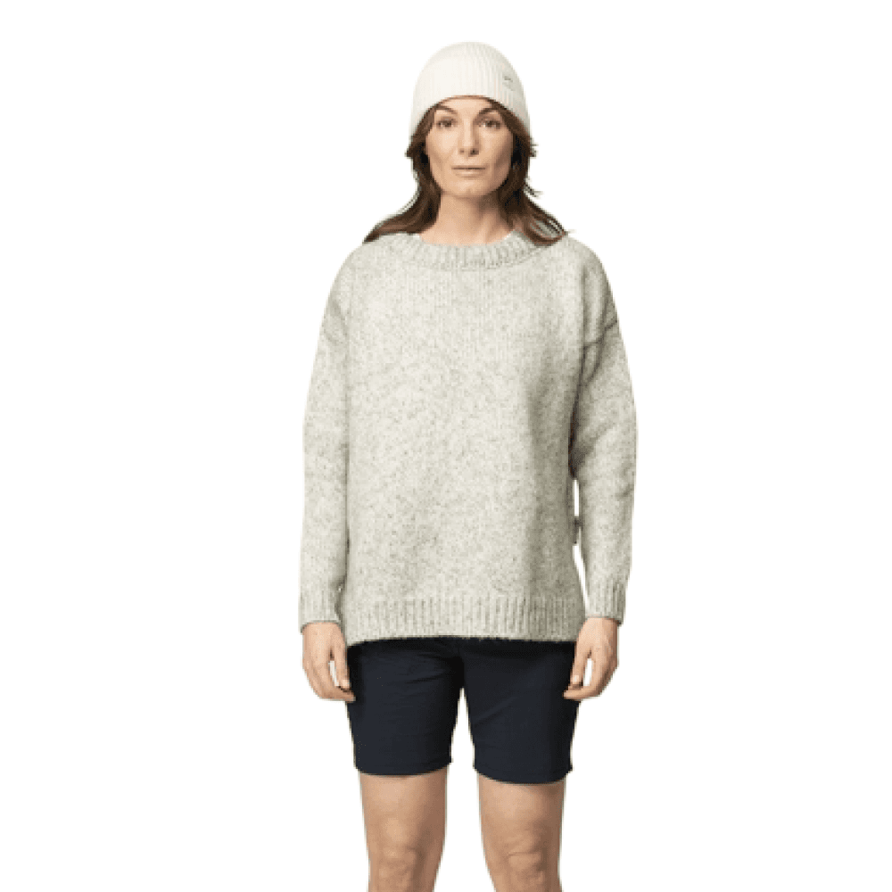 W's Nansen Wool Sweater Grey Melange, view: 1