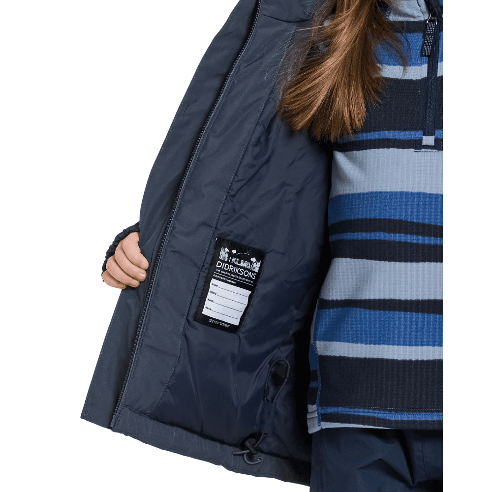 Talvi Jacket Kids Navy, view: 8