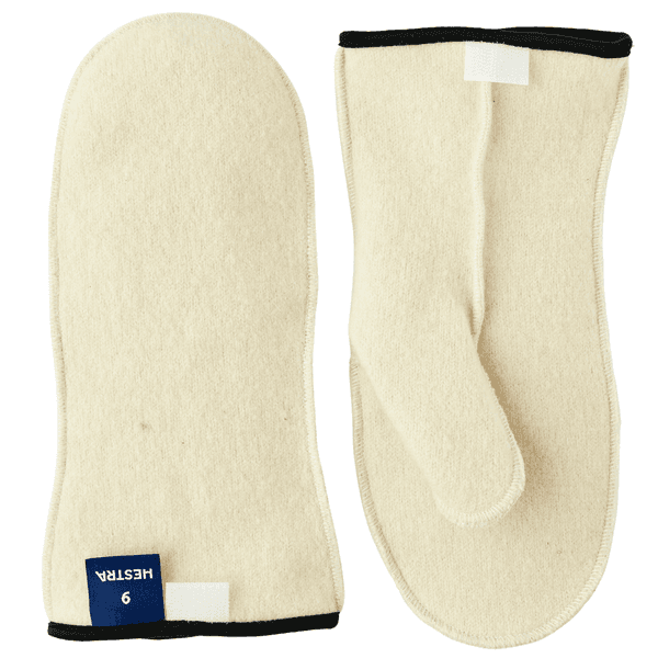 Wakayama Wool Liner Mitt Unisex Offwhite, view: 0