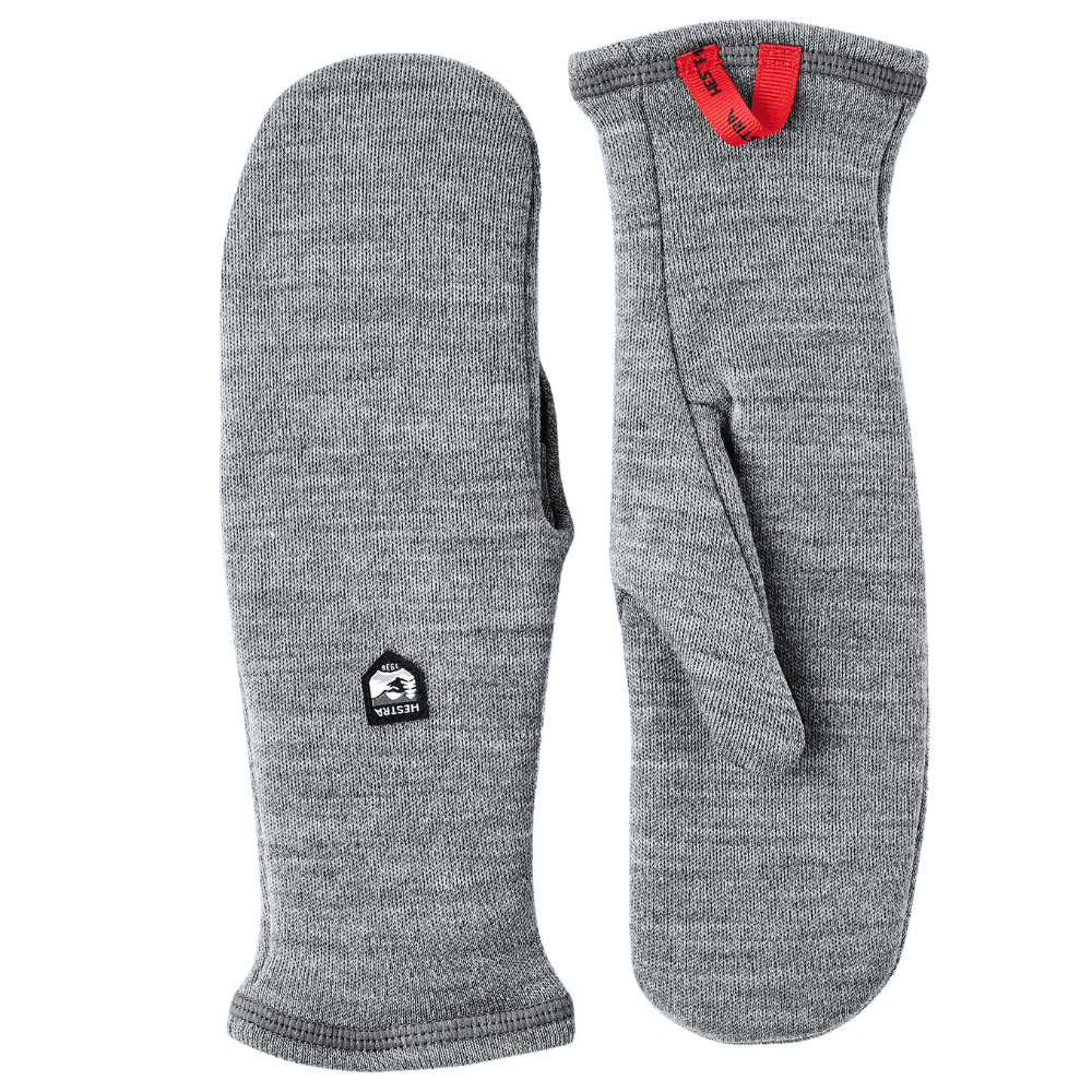 Gravita Merino Liner Mitt Unisex Grey, view: 0