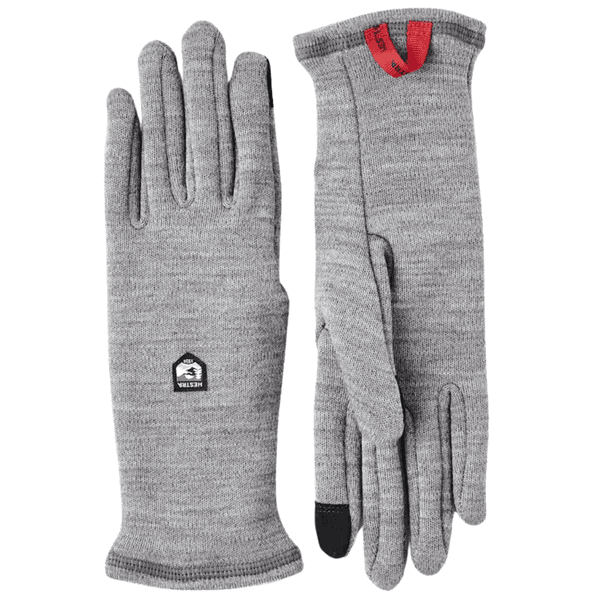 Gravita Merino Liner 5 Finger Unisex Grey, view: 0