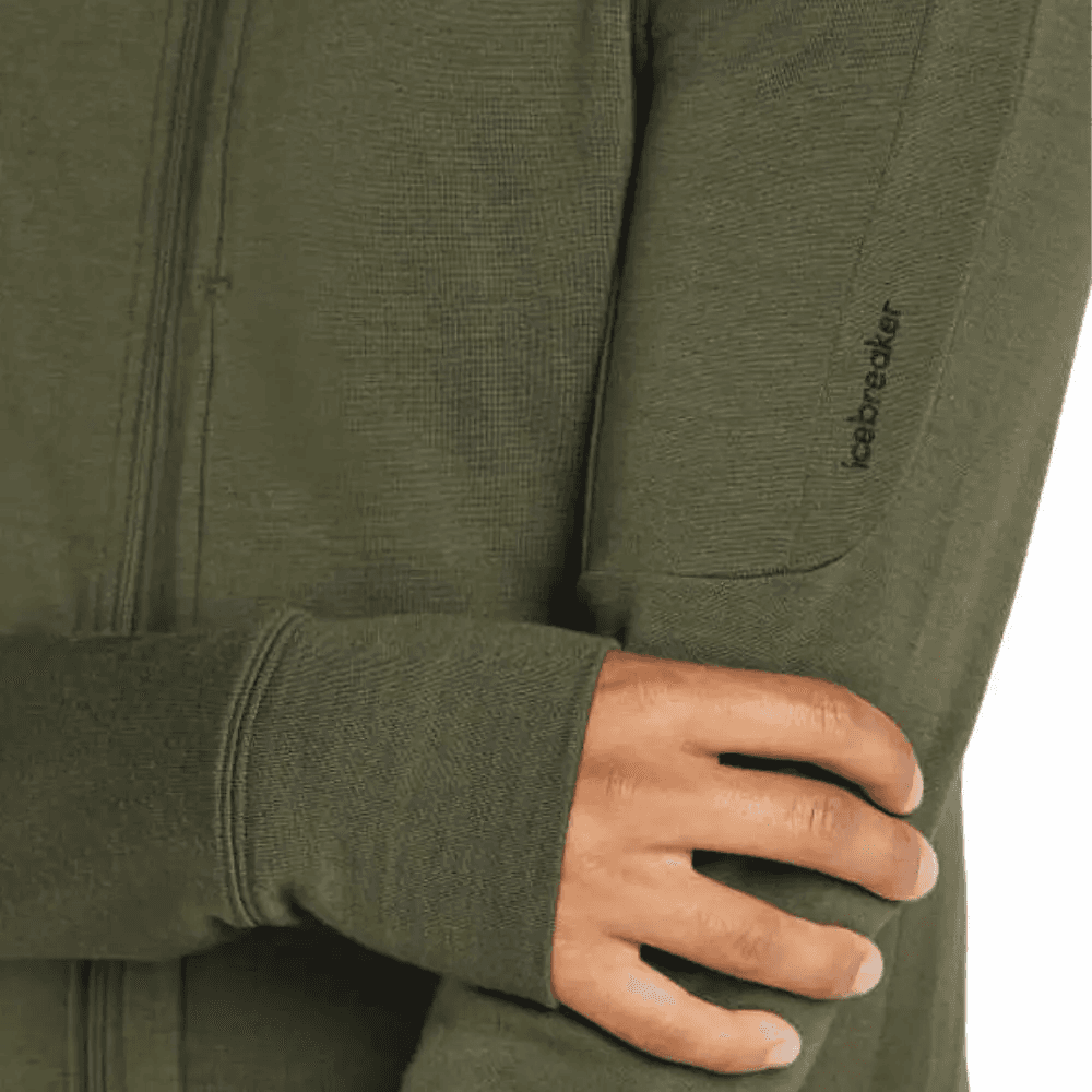 M's Merino 260 Quantum Iv Ls Zip Dk Loden, view: 5