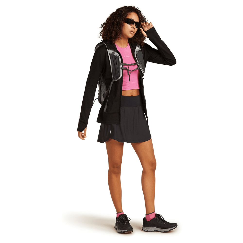 W's Merino 125 Cool-Lite Active Skort Black, view: 3