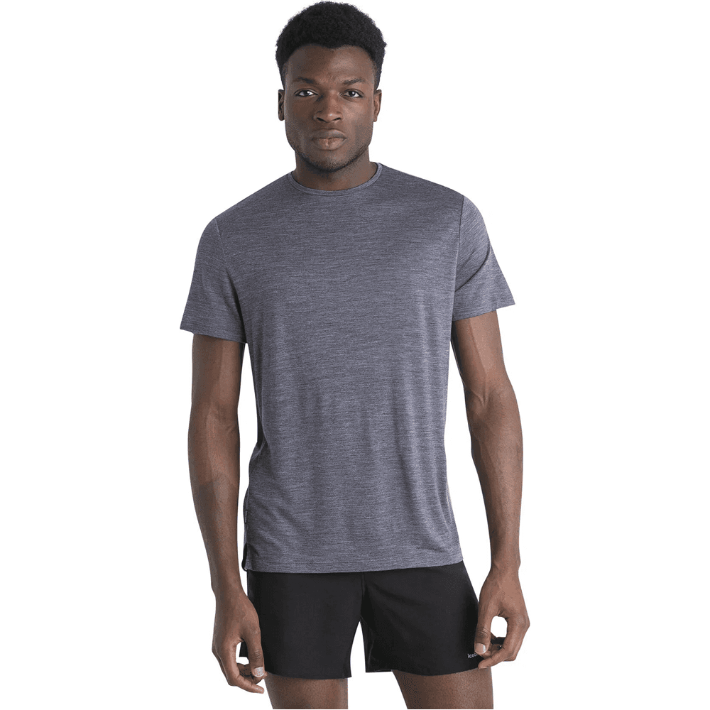 M's Merino 125 Cool-Lite Sphere Iii Ss Tee Midnight Navy Heather, view: 1