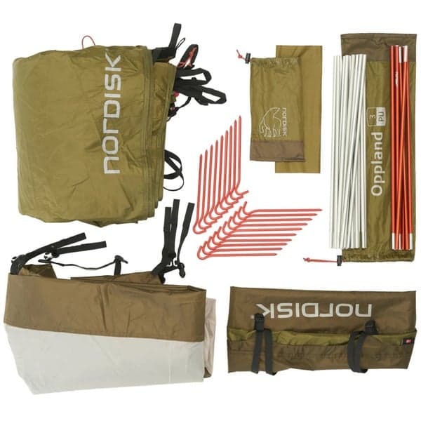 Oppland 3 (3.0) PU Tent Dark Olive Green, view: 12