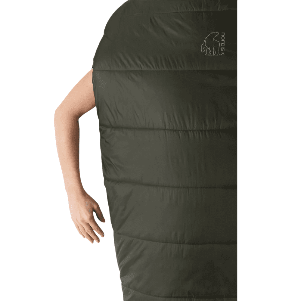 Knuth -10° Mummy Sleeping Bag Forest Night Green, view: 6