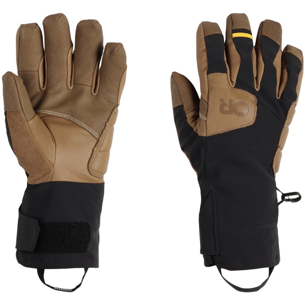 M's Extravert Gloves Dark Natural/Black, view: 0