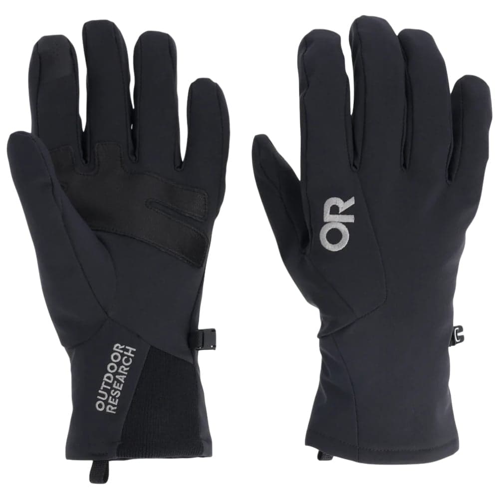 M's Sureshot Softshell Glove Solid Black, view: 0