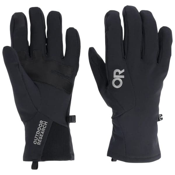 M's Sureshot Softshell Glove Solid Black, view: 0