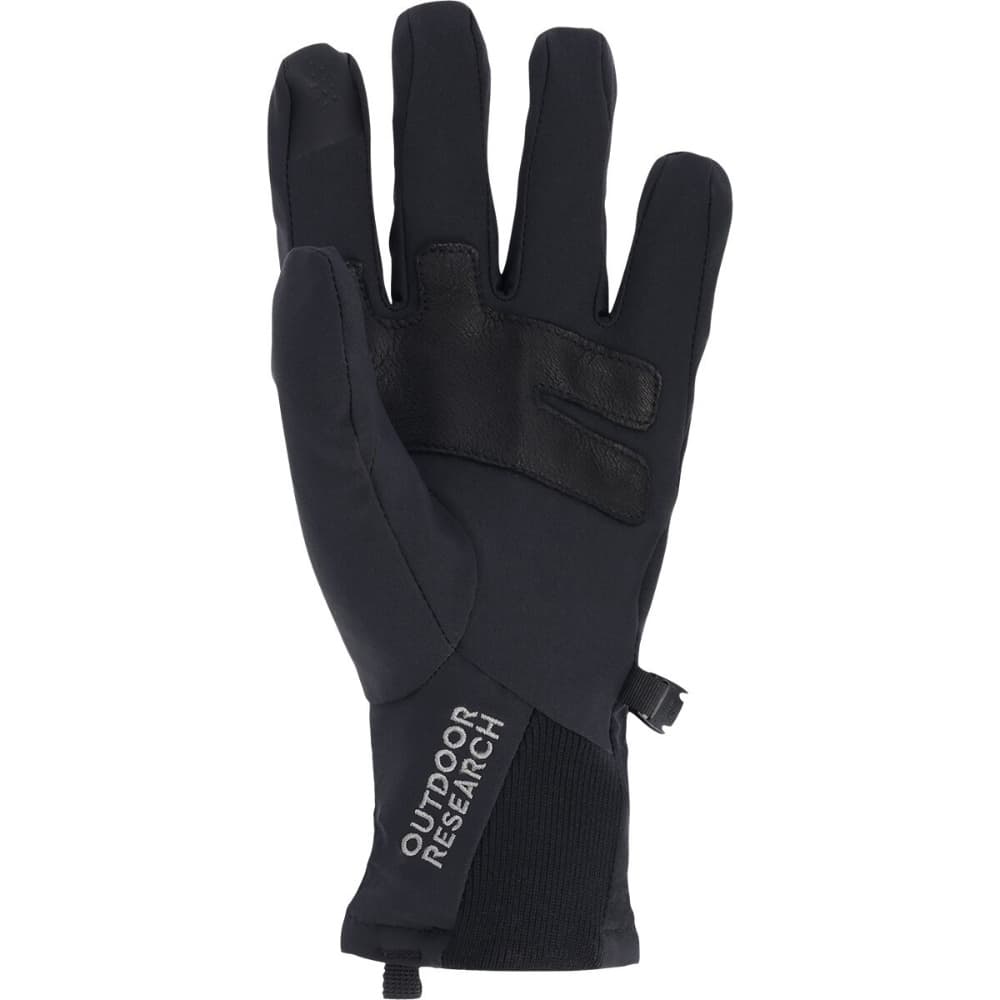 W's Sureshot Softshell Glove Solid Black, view: 1