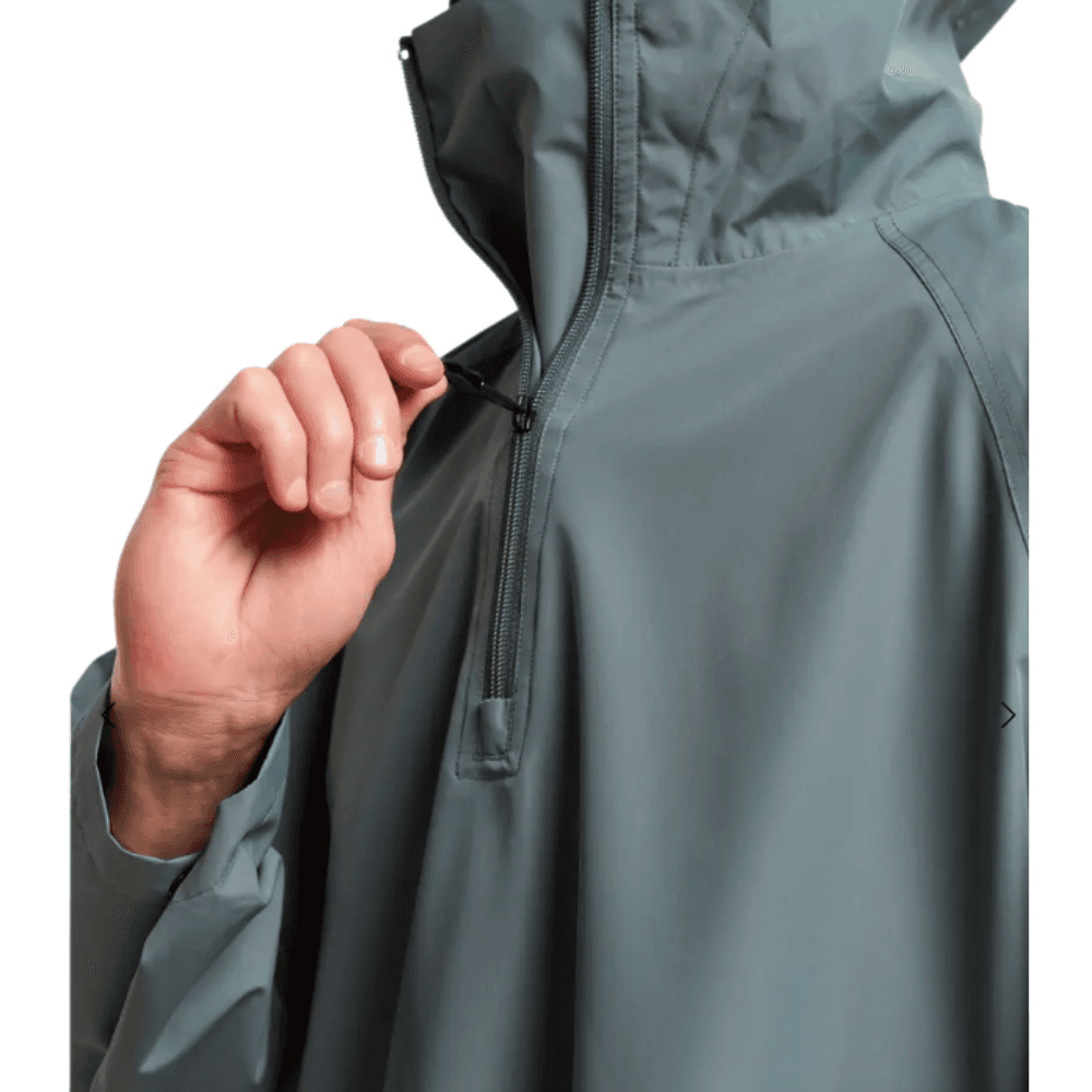 Drizzle Poncho Unisex Dark Green, view: 4