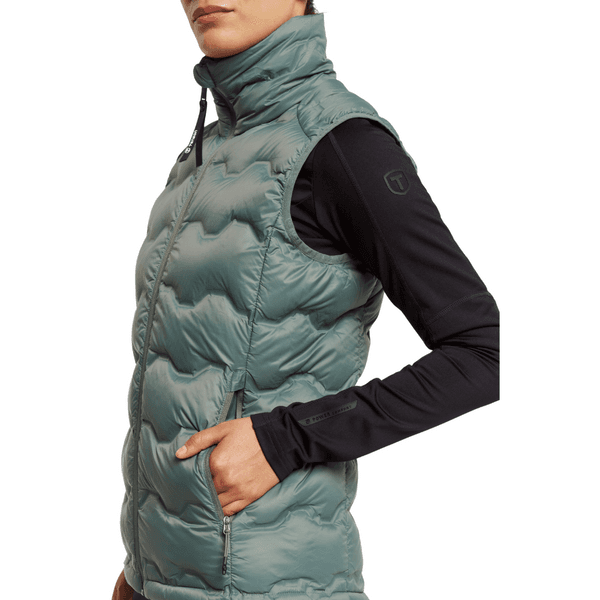 W's TXlite Shibui Down Vest Grey Green, view: 2