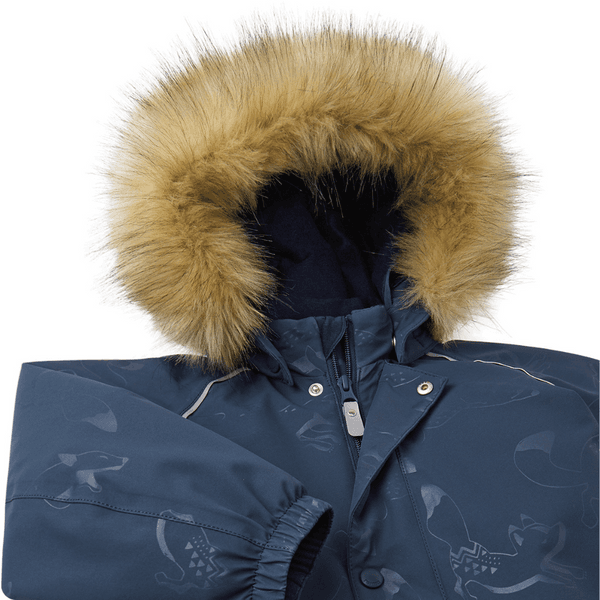 ReimaTec Down Overall Aapua Kids Navy, view: 2