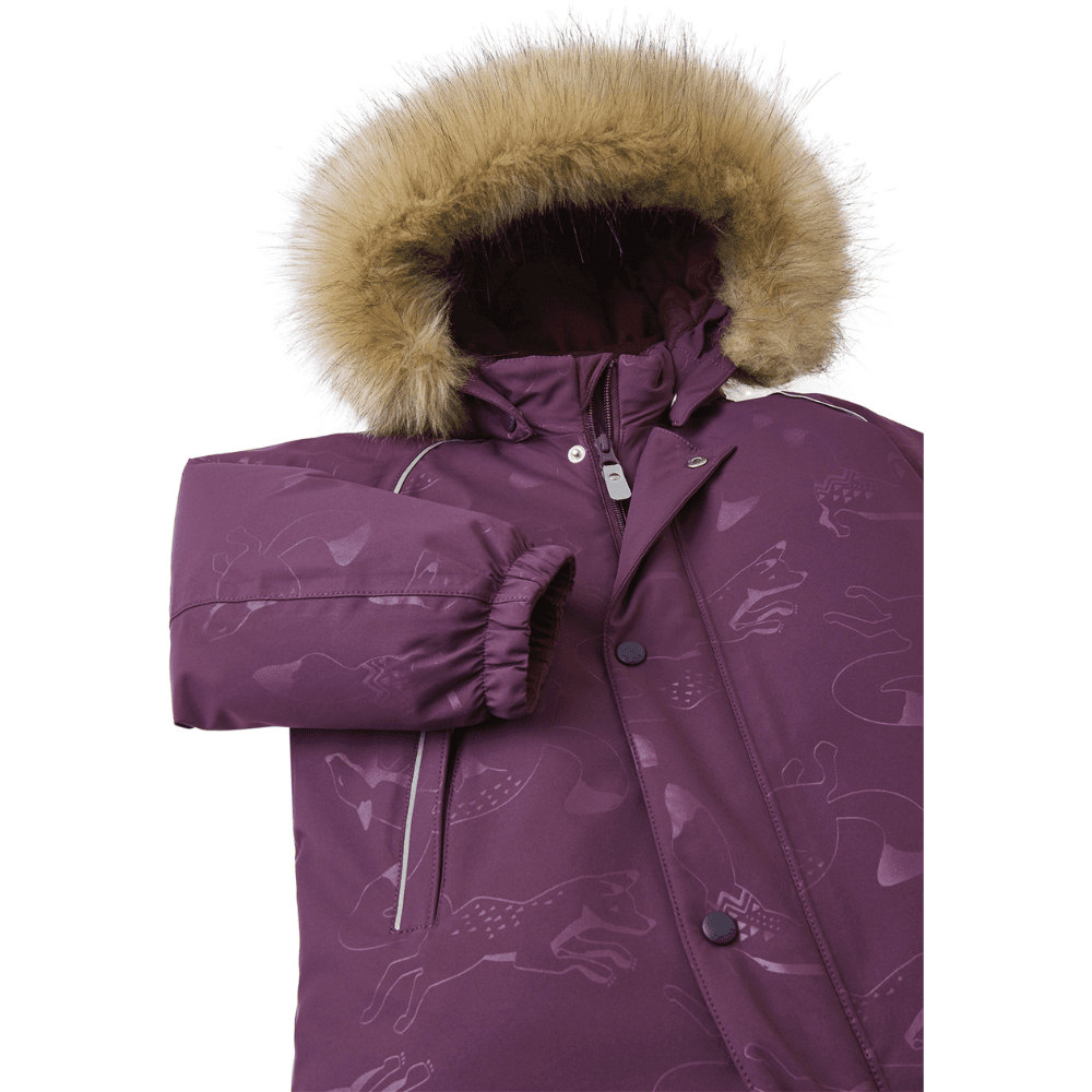 ReimaTec Down Overall Aapua Kids Deep Purple, view: 2