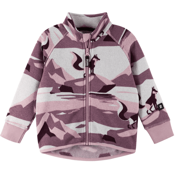 Fleece Sweater Ornament Kids Deep Purple, view: 0