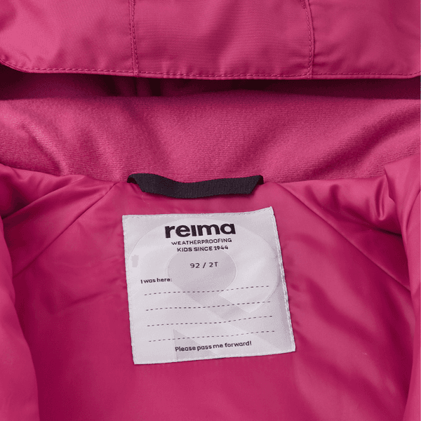 Reimatec Winter Overall Puhuri Kids Rosy Berry, view: 5