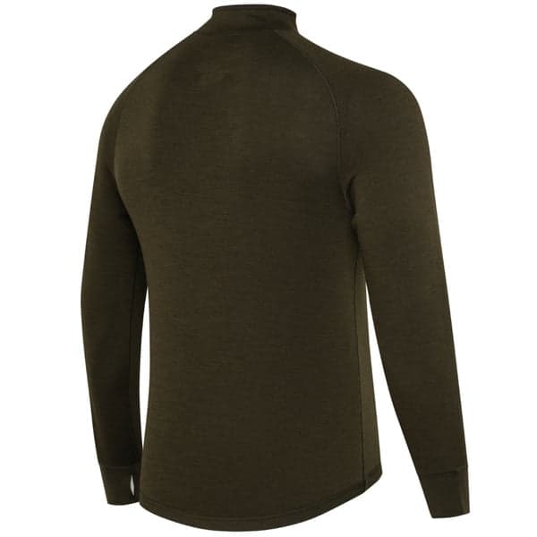 M's Glider Merino Half Zip Sweater Green Moss, view: 1