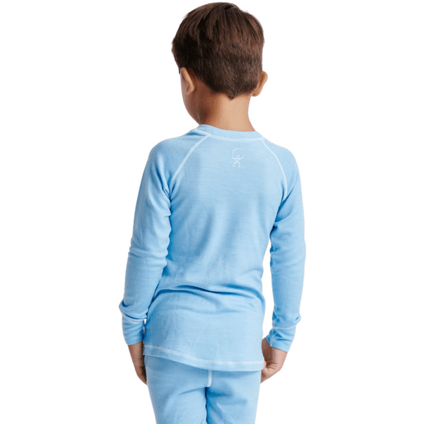 Husky Sweater Baselayer Kids Sea Blue, view: 3