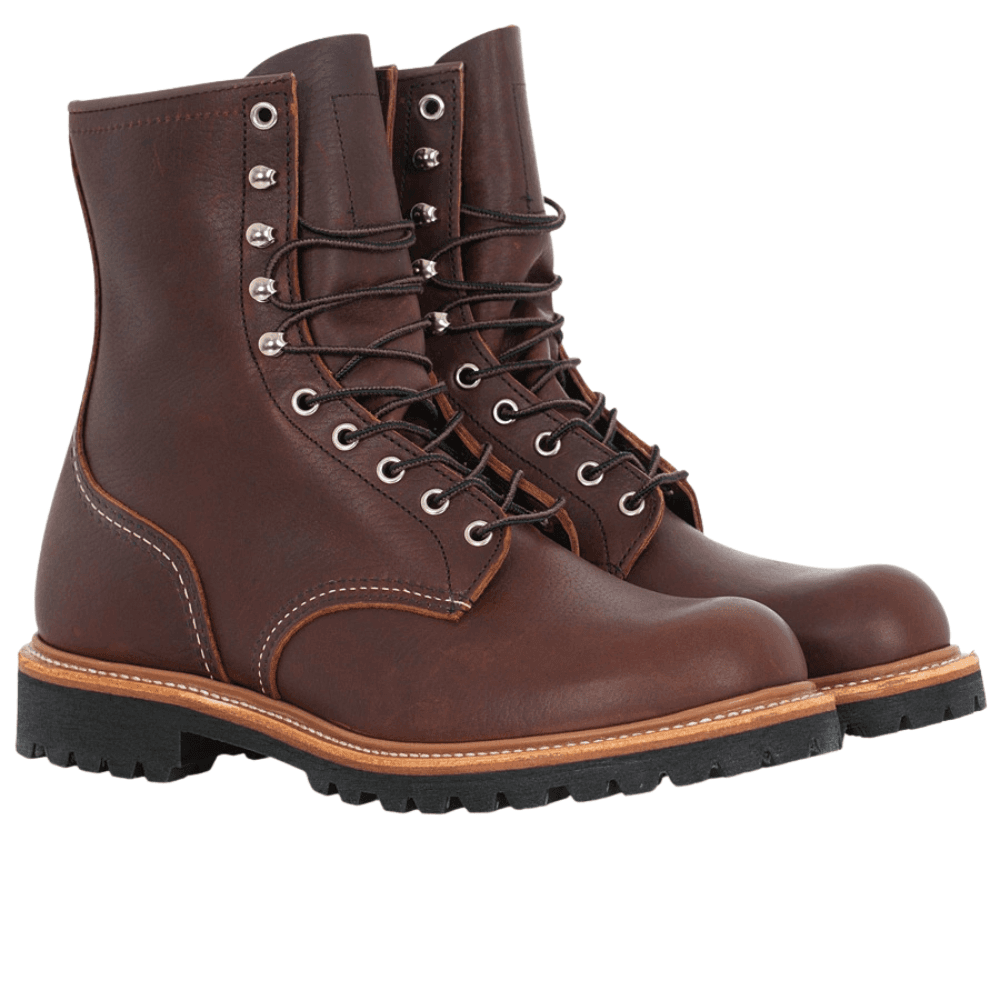 Red Wing M's 8 Logger Briar Oil Slick, view: 0