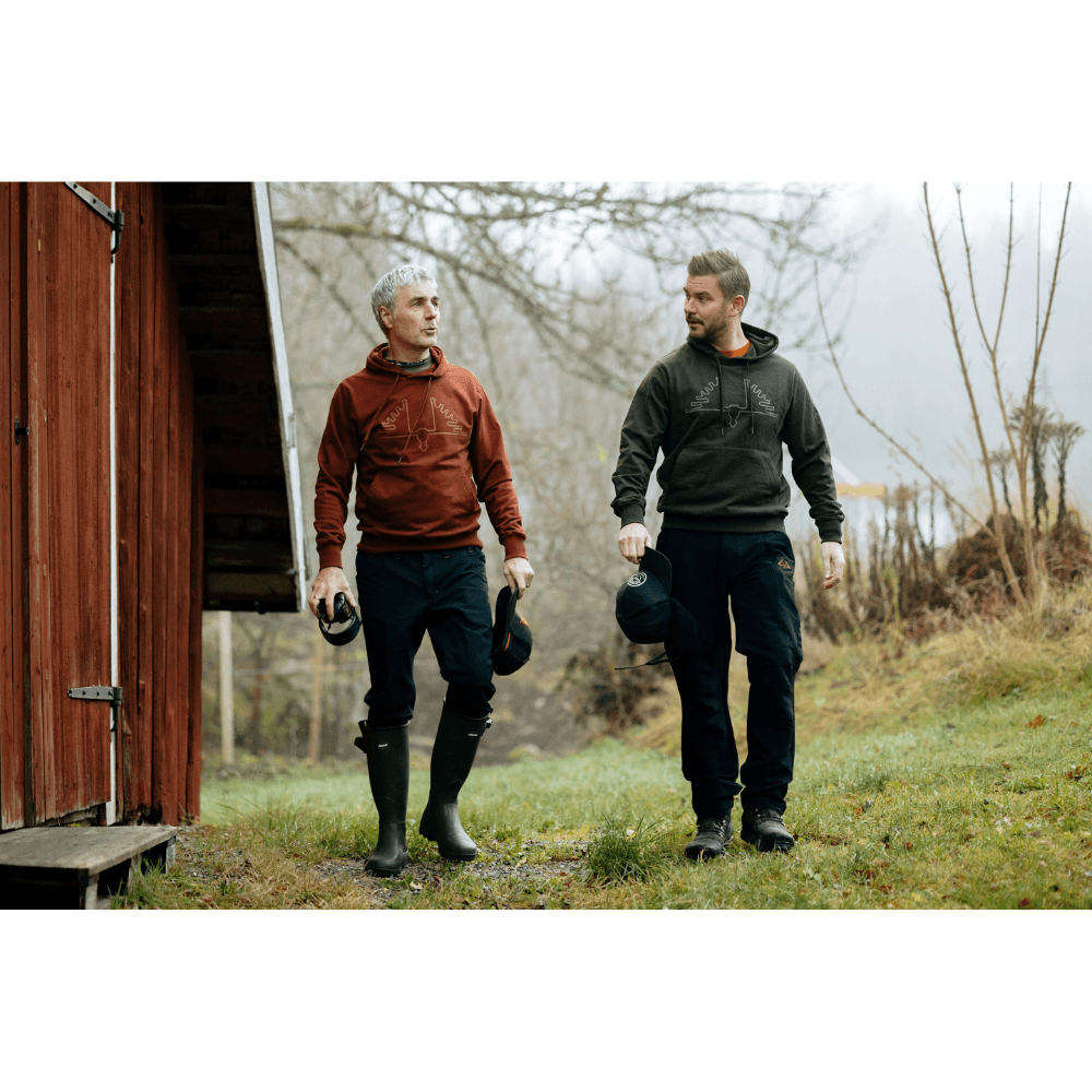 M's Ultra Hoodie Sweater Dark Orange, view: 3