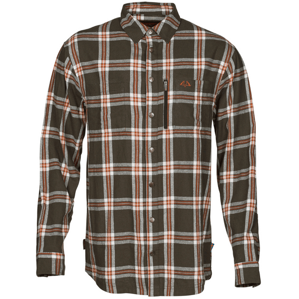 M's Crest Cotton Shirt Green, view: 1