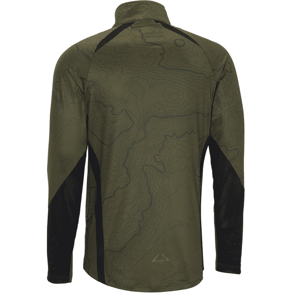 M's Alpha Antibite Sweater RE-ECO Printed Green, view: 1