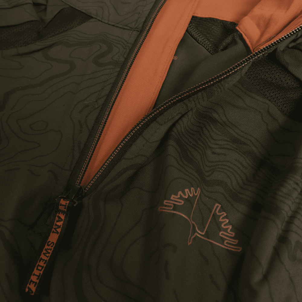 M's Alpha Antibite Sweater RE-ECO Printed Green, view: 2