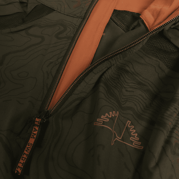 M's Alpha Antibite Sweater RE-ECO Printed Green, view: 2